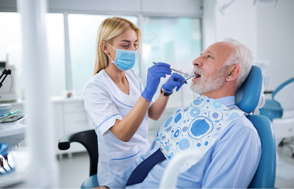 dental patient representing sedation dentistry